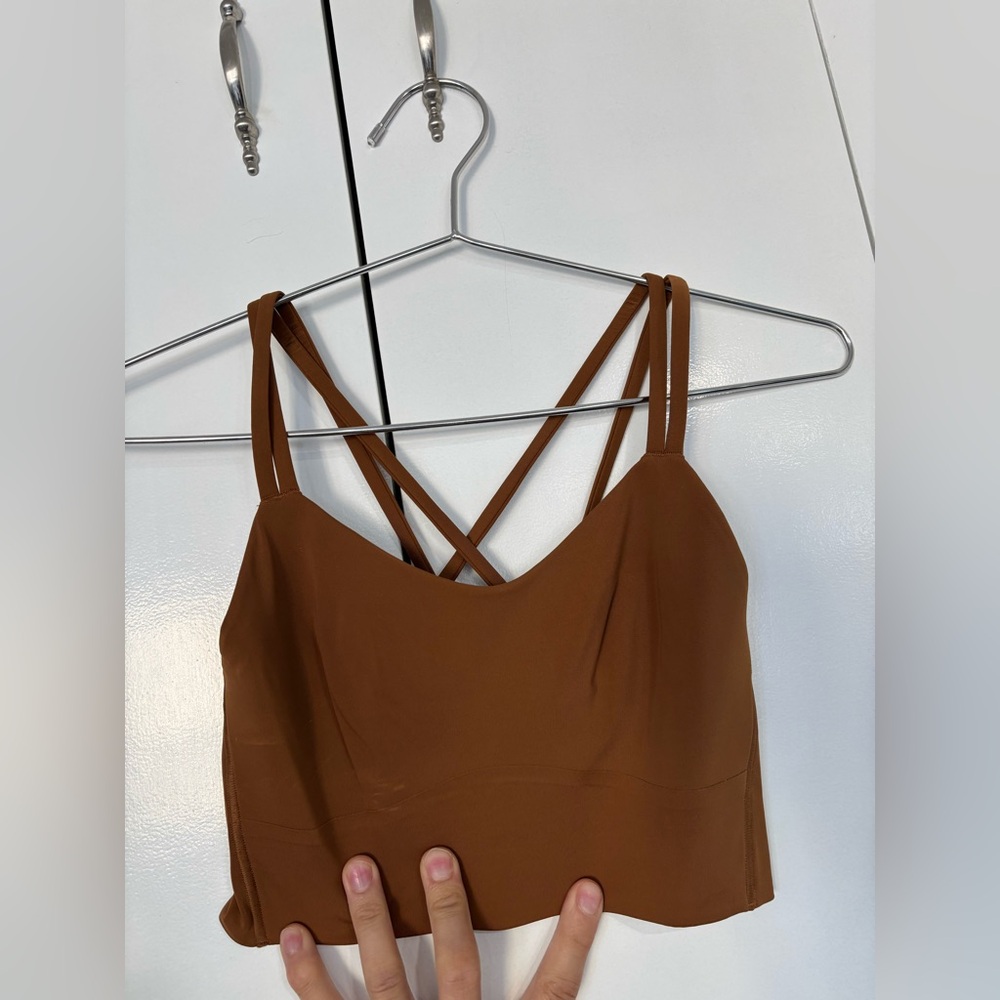lululemon athletica Brown Sports Bra